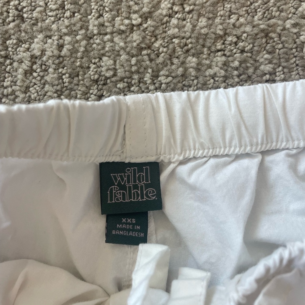 Wild Fable White Cargo Pants